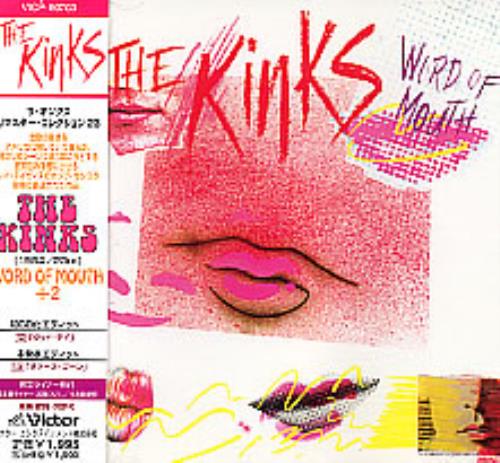 The Kinks Word Of Mouth CD album (CDLP) Japanese KINCDWO279836