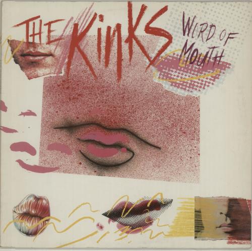 The Kinks Word Of Mouth vinyl LP album (LP record) German KINLPWO290042