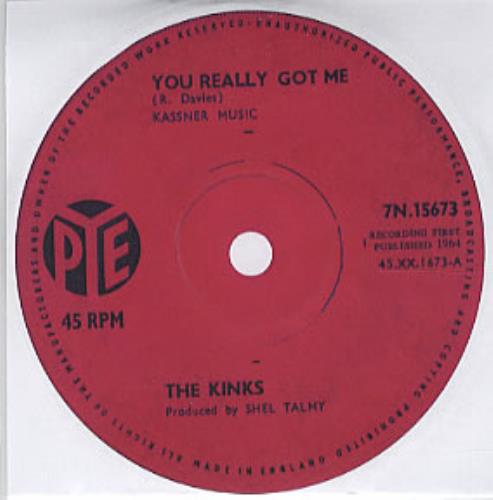 The Kinks You Really Got Me CD-R acetate UK KINCRYO302697