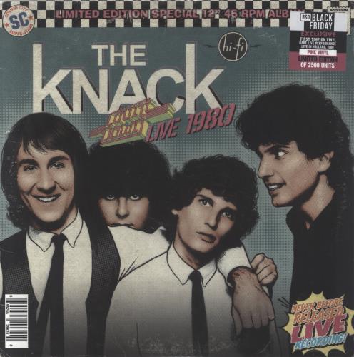 The Knack (70s) Countdown Live 1980 - Pink Vinyl - Sealed vinyl LP album (LP record) US TKCLPCO857281