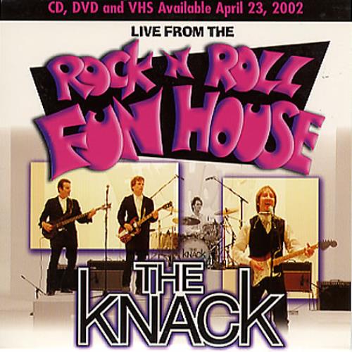 The Knack (70s) Live From The Rock N Roll Fun House CD album (CDLP) US TKCCDLI348330