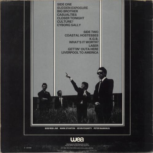 The Knobz Sudden Exposure - EX vinyl LP album (LP record) New Zealand UJSLPSU882345