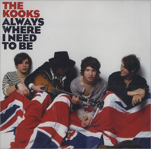 The Kooks Always Where I Need To Be CD single (CD5 / 5") US OKSC5AL444057