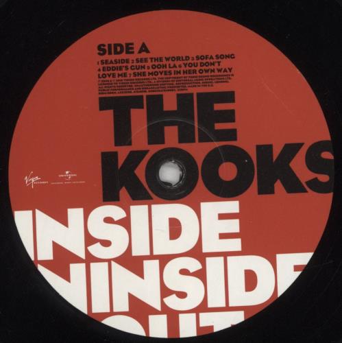 The Kooks Inside In / Inside Out vinyl LP album (LP record) UK OKSLPIN779638