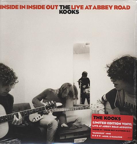 The Kooks Inside In Inside Out: Live At Abbey Road vinyl LP album (LP record) US OKSLPIN392909