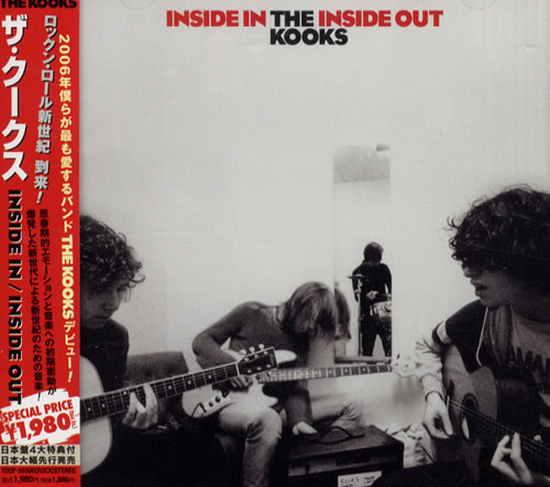 The Kooks Inside In Inside Out CD album (CDLP) Japanese OKSCDIN376129