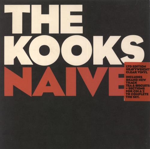 The Kooks Naive 7" vinyl single (7 inch record / 45) UK OKS07NA801324