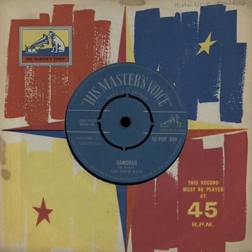 The Krew Kats Samovar 7" vinyl single (7 inch record / 45) UK U6F07SA569206