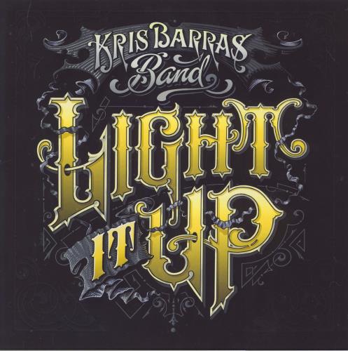 The Kris Barras Band Light It Up - Gold Marble Vinyl vinyl LP album (LP record) UK 46GLPLI800650