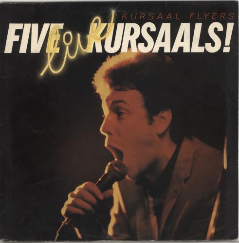The Kursaal Flyers Five Live Kursaals! - Gold Stamp vinyl LP album (LP record) UK KRFLPFI732778