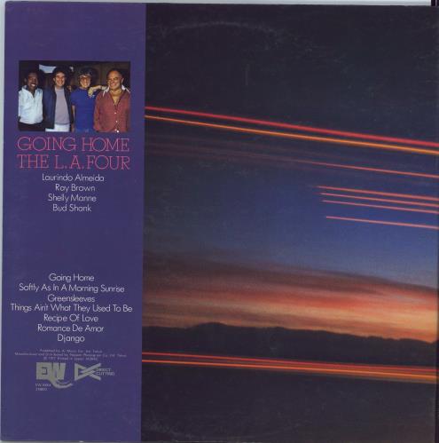 The L.A. Four Going Home vinyl LP album (LP record) Japanese LQ4LPGO772899