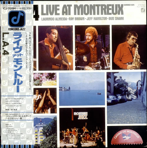 The L.A. Four Live At Montreux - Summer 1979 vinyl LP album (LP record) Japanese LQ4LPLI526275