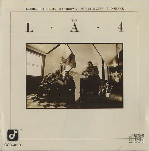 The L.A. Four The L.A.4 CD album (CDLP) Japanese LQ4CDTH490498