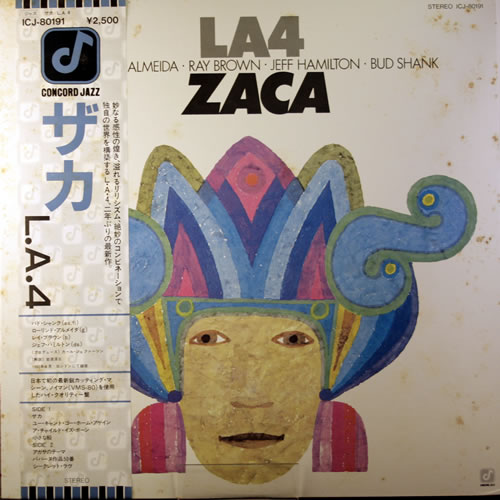 The L.A. Four Zaca vinyl LP album (LP record) Japanese LQ4LPZA551675