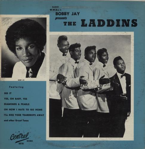 The Laddins Radio WWRL's Bobby Jay Presents The Laddins vinyl LP album (LP record) US 2IRLPRA756618