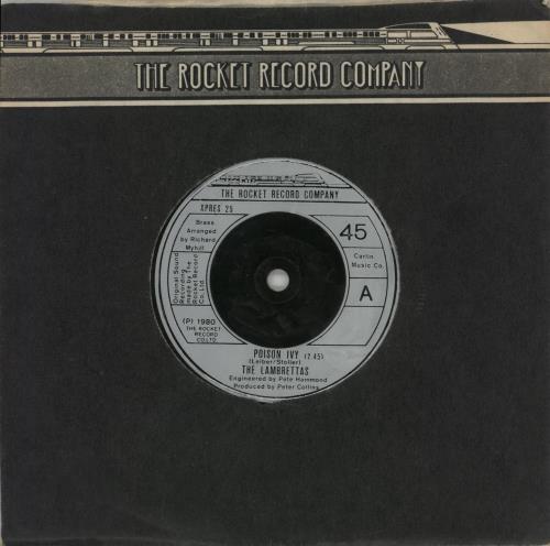 The Lambrettas Poison Ivy 7" vinyl single (7 inch record / 45) UK LMB07PO180449