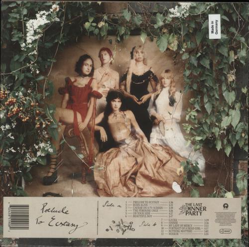 The Last Dinner Party Prelude To Ecstasy - Smokey Marble Vinyl - Autographed Print vinyl LP album (LP record) UK 6OELPPR881405
