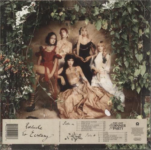 The Last Dinner Party Prelude To Ecstasy: Rough Trade - Cream Vinyl + Autographed Print vinyl LP album (LP record) UK 6OELPPR881247