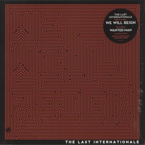 The Last Internationale We Will Reign - Shrink + Hypesticker vinyl LP album (LP record) UK 0TMLPWE873538