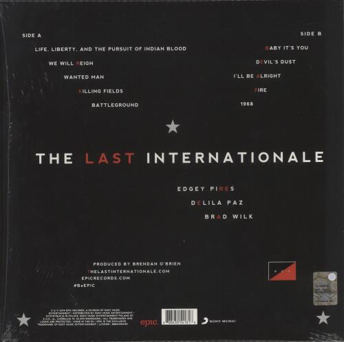 The Last Internationale We Will Reign - Shrink + Hypesticker vinyl LP album (LP record) UK 0TMLPWE873538