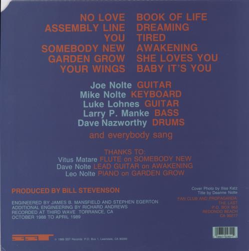 The Last Awakening vinyl LP album (LP record) US TL-LPAW893216