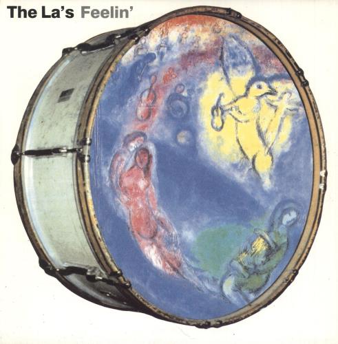 The La's Feelin' 7" vinyl single (7 inch record / 45) German LAS07FE747575