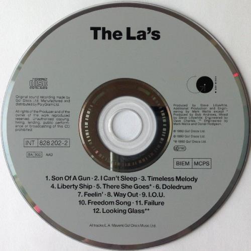 The La's The La's CD album (CDLP) UK LASCDTH206097