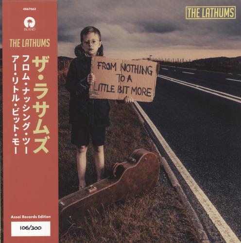 The Lathums From Nothing To A Little Bit More - Red Vinyl - Assai Edition vinyl LP album (LP record) UK 3KJLPFR881156