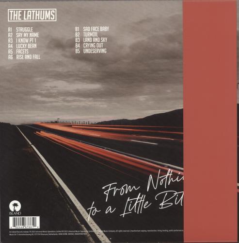 The Lathums From Nothing To A Little Bit More - Red Vinyl - Assai Edition vinyl LP album (LP record) UK 3KJLPFR881156