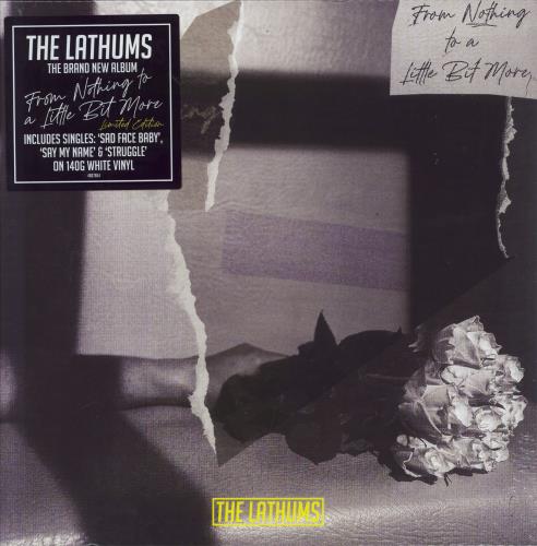 The Lathums From Nothing To A Little Bit More - White Vinyl - Sealed vinyl LP album (LP record) UK 3KJLPFR832592