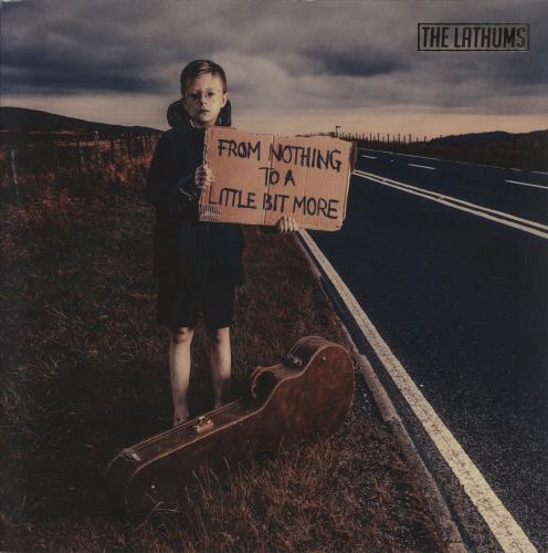 The Lathums From Nothing To A Little Bit More - Yellow & Black Splatter vinyl LP album (LP record) UK 3KJLPFR854692