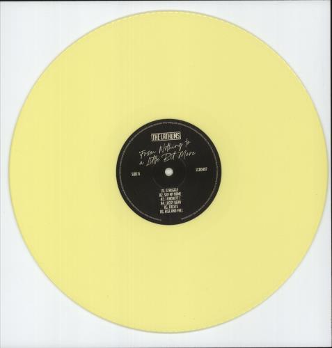 The Lathums From Nothing To A Little Bit More - Yellow Vinyl - Autographed Print 2-LP vinyl record set (Double LP Album) UK 3KJ2LFR875446
