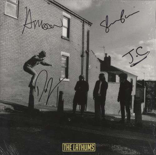 The Lathums How Beautiful Life Can Be - Yellow Vinyl + Autographed vinyl LP album (LP record) UK 3KJLPHO875960