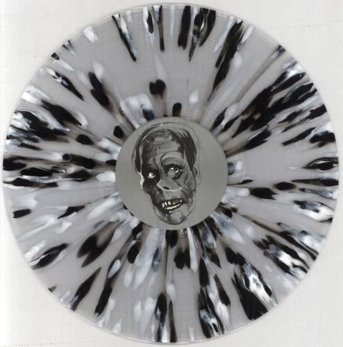 The Laze The Phantom Of The Opera [1925 Motion Picture Soundtrack] - Clear with Black & White Splatter Vinyl vinyl LP album (LP record) US 7IGLPTH857667