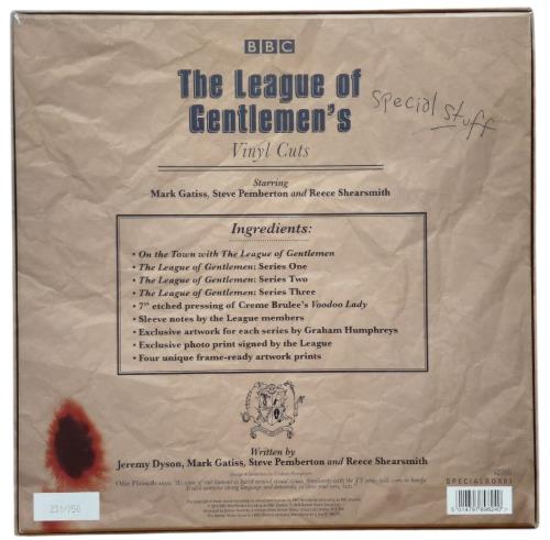 The League Of Gentlemen [TV] The League of Gentlemen's Vinyl Cuts CD Album Box Set UK 9WKDXTH879062
