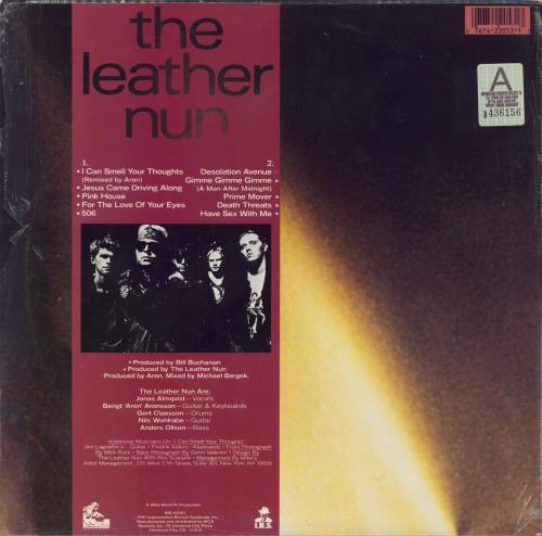 The Leather Nun Force Of Habit vinyl LP album (LP record) US LNULPFO795187
