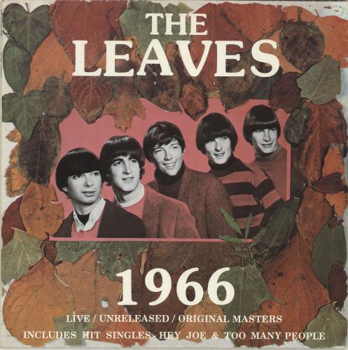 The Leaves 1966 (Nineteen Sixty Six) vinyl LP album (LP record) French LVSLPNI691795