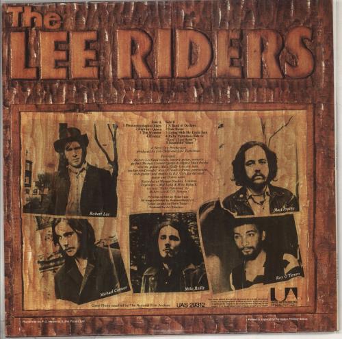 The Lee Riders The Lee Riders vinyl LP album (LP record) UK Y6JLPTH710436