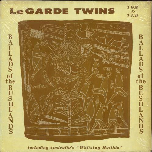 The LeGarde Twins Ballads Of The Bushland vinyl LP album (LP record) US 3UQLPBA776799