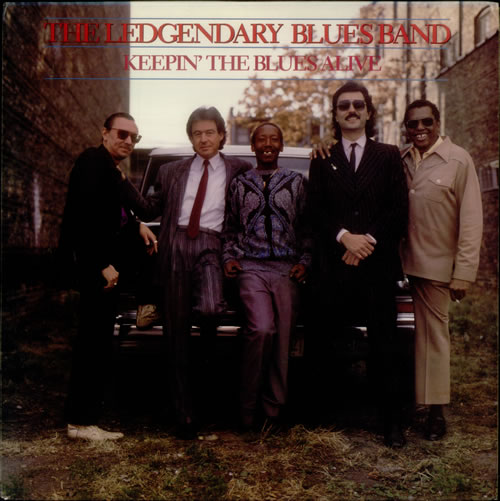The Legendary Blues Band Keepin' The Blues Alive vinyl LP album (LP record) US L8BLPKE546251