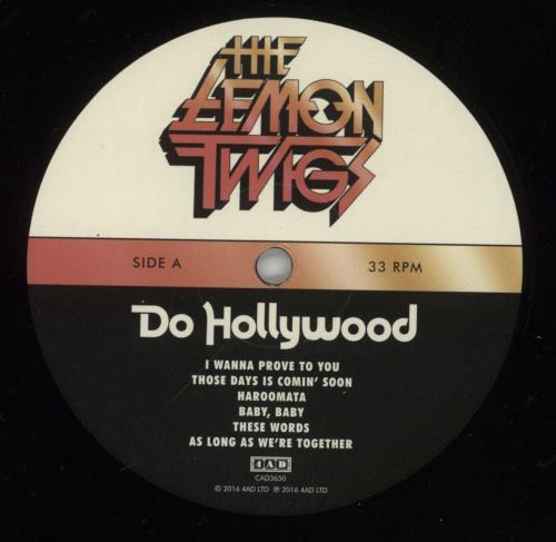 The Lemon Twigs Do Hollywood vinyl LP album (LP record) US 0MZLPDO865332