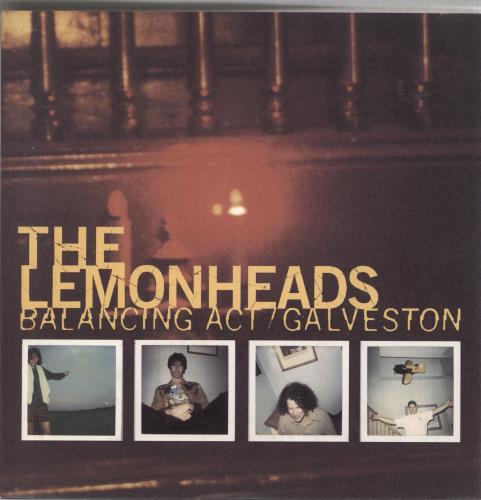 The Lemonheads Balancing Act 7" vinyl single (7 inch record / 45) UK LEM07BA114689