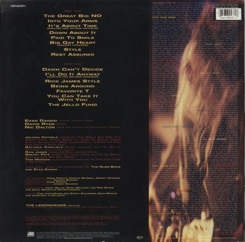 The Lemonheads Come On Feel The Lemonheads vinyl LP album (LP record) UK LEMLPCO771167