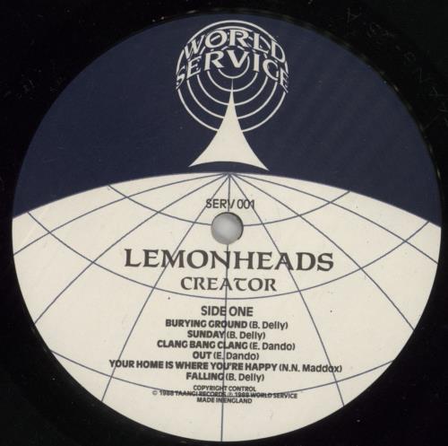 The Lemonheads Creator vinyl LP album (LP record) UK LEMLPCR245470