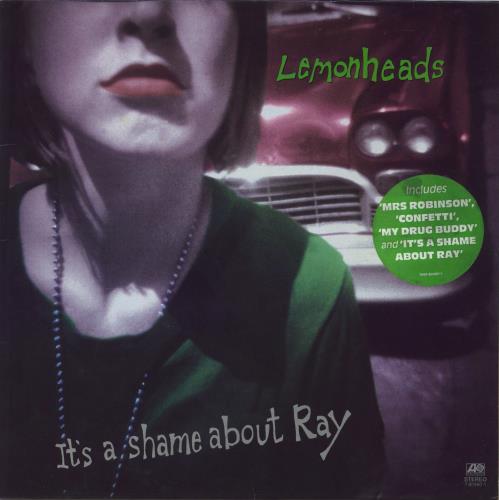 The Lemonheads It's A Shame About Ray - Stickered Sleeve - EX vinyl LP album (LP record) German LEMLPIT684427