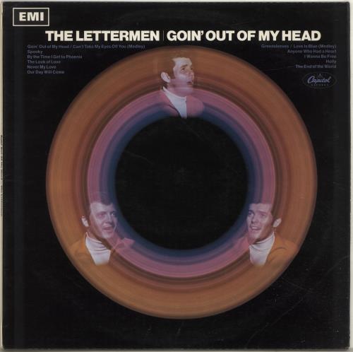 The Lettermen Goin' Out Of My Head vinyl LP album (LP record) UK LTELPGO698690