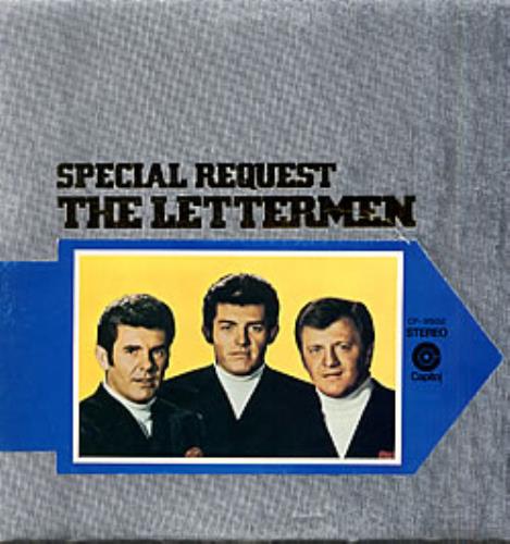 The Lettermen Special Request - red vinyl vinyl LP album (LP record) Japanese LTELPSP218757