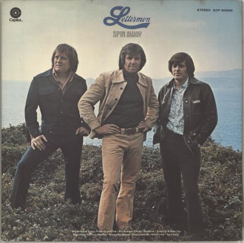 The Lettermen Spin Away + double obi vinyl LP album (LP record) Japanese LTELPSP713910