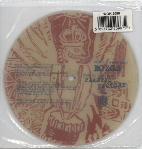 The Levellers Bozos 7" vinyl picture disc (7 inch picture disc single) UK LVL7PBO539110