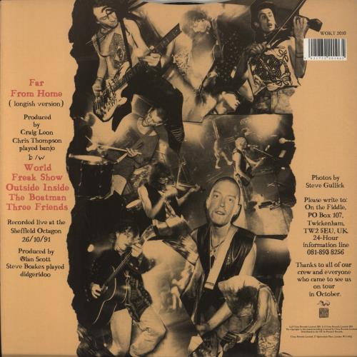 The Levellers Far From Home 12" vinyl single (12 inch record / Maxi-single) UK LVL12FA187993